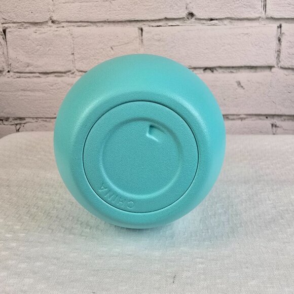 MATILDA JANE CLOTHING STAINLESS STEEL AQUA BLUE TUMBLER CUP WITH LID NEW - Picture 2 of 4